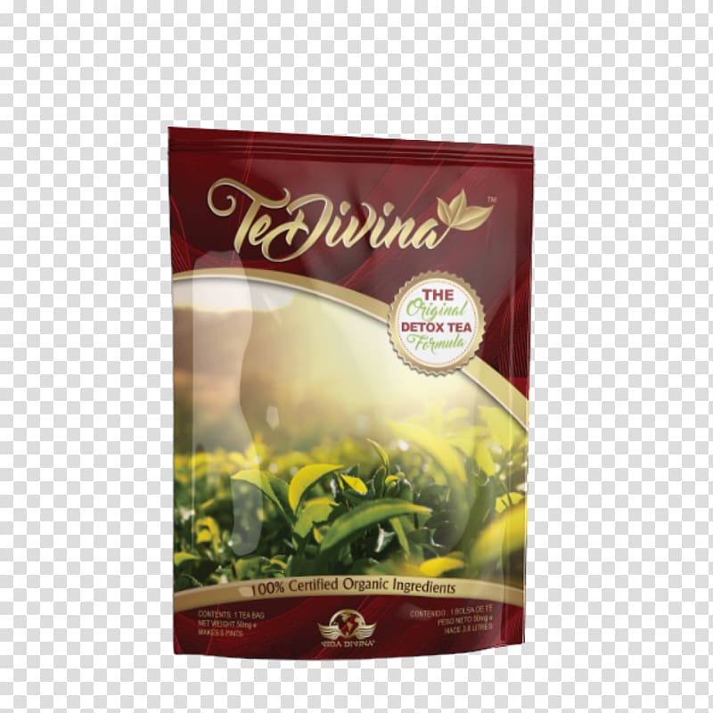 Herbal tea Dietary supplement Vida Divina Detoxification, tea transparent background PNG clipart