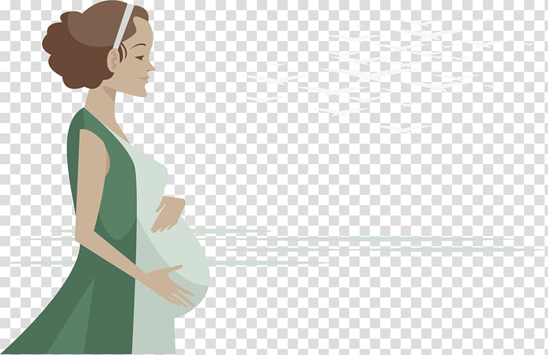 Woman Pregnancy Mother Illustration, illustration of pregnant women transparent background PNG clipart