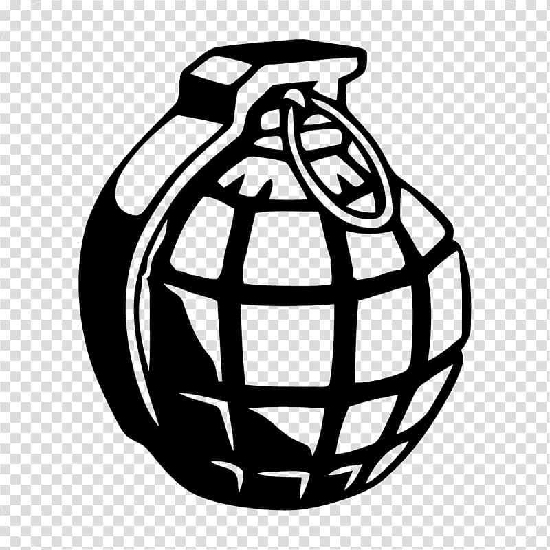 Car Grenade Decal Bomb Weapon, grenade transparent background PNG clipart