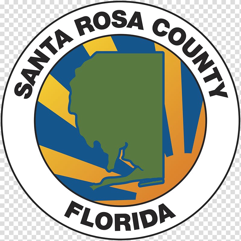 Santa Rosa County, Florida Emblem Logo Organization Brand, Million Dollar Bill Cartoon Santa transparent background PNG clipart