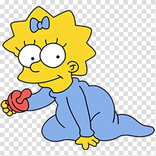 Maggie Simpson Homer Simpson Marge Simpson Bart Simpson Lisa Simpson, Bart Simpson transparent background PNG clipart