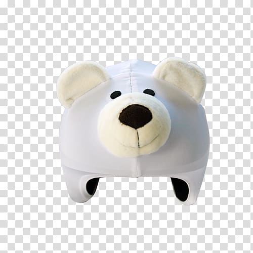 Polar bear Helmet cover Giant panda, bear transparent background PNG clipart