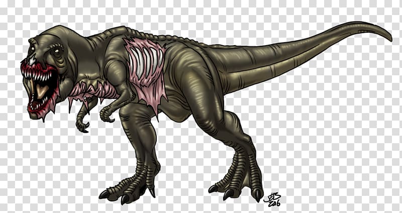 Tyrannosaurus Dinosaur Allosaurus Ankylosaurus Velociraptor, dinosaur transparent background PNG clipart