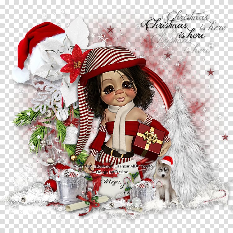 Christmas ornament Doll Gift Christmas Day Character, christopher transparent background PNG clipart