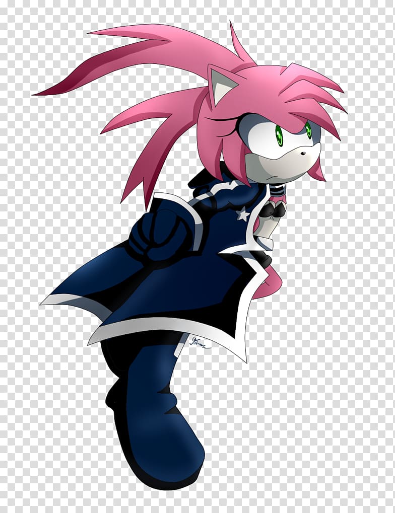 Amy Rose Sonic the Hedgehog Drawing Black Rock Shooter, sonic the hedgehog transparent background PNG clipart