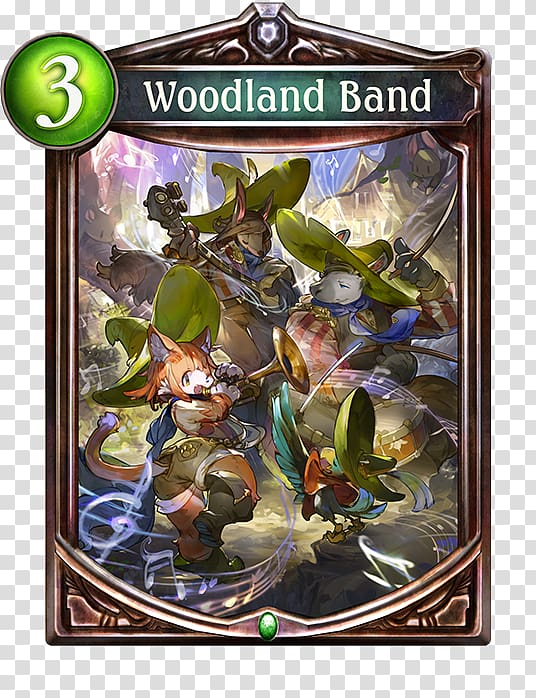 Shadowverse: Wonderland Dreams Music Video game Collectible card game, woodland fairy transparent background PNG clipart