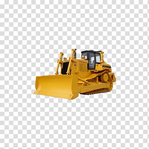 Caterpillar Inc. Caterpillar D9 Bulldozer Tractor Heavy equipment, Creative excavator transparent background PNG clipart