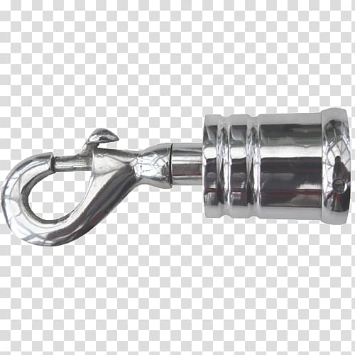Chrome plating Stainless steel Hook, chromium plated transparent background PNG clipart
