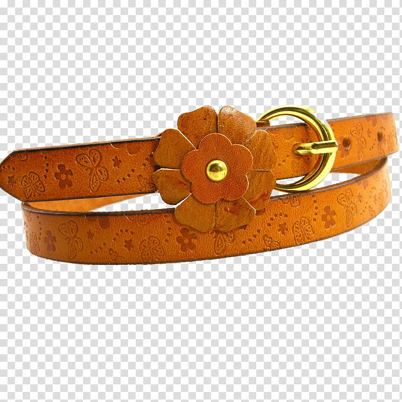 Belt, Double fine leather belt transparent background PNG clipart