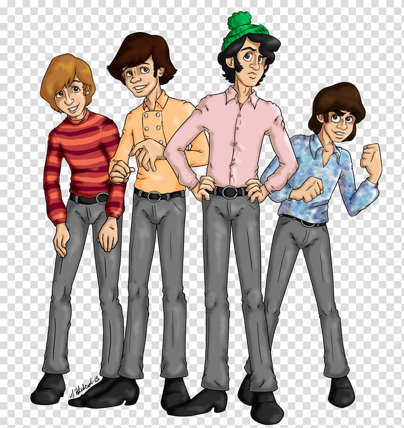 Monkee Magic: A Book about a TV Show about a Band The Monkees Television show, monkees success story transparent background PNG clipart