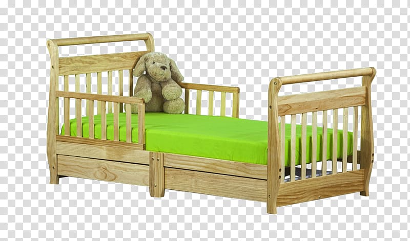 Cots Toddler bed Bed frame Chest of drawers, bed transparent background PNG clipart