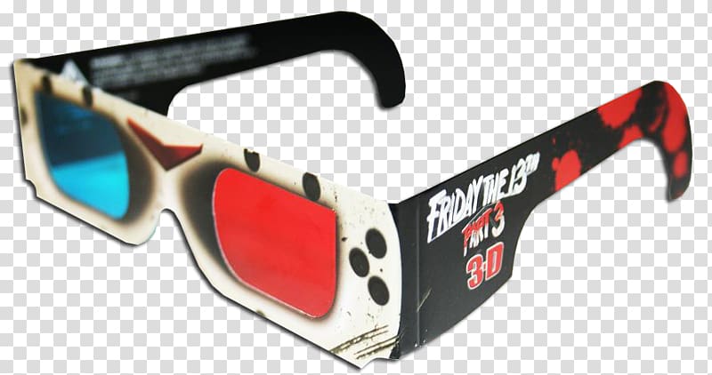 Friday the 13th Goggles YouTube Glasses Polarized 3D system, friday 13th transparent background PNG clipart