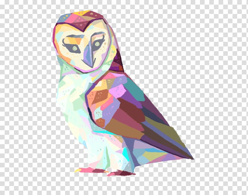 Owl Bird Geometry T-shirt Shape, watercolor animals transparent background PNG clipart