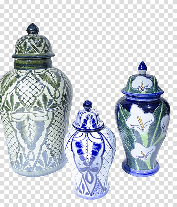Urn Ceramic Cobalt blue Blue and white pottery Vase, vase transparent background PNG clipart
