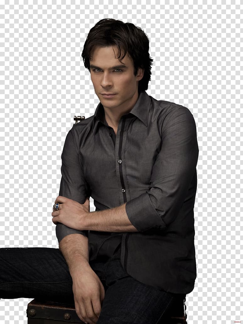 Damon, Vampire Diaries cast transparent background PNG clipart