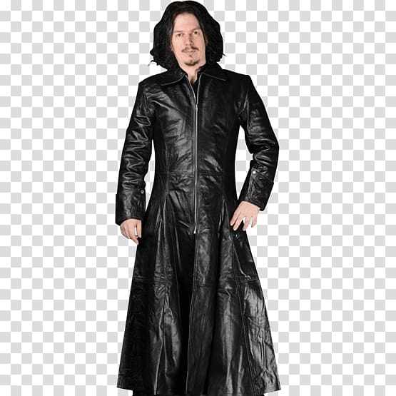 Overcoat Leather jacket, jacket transparent background PNG clipart