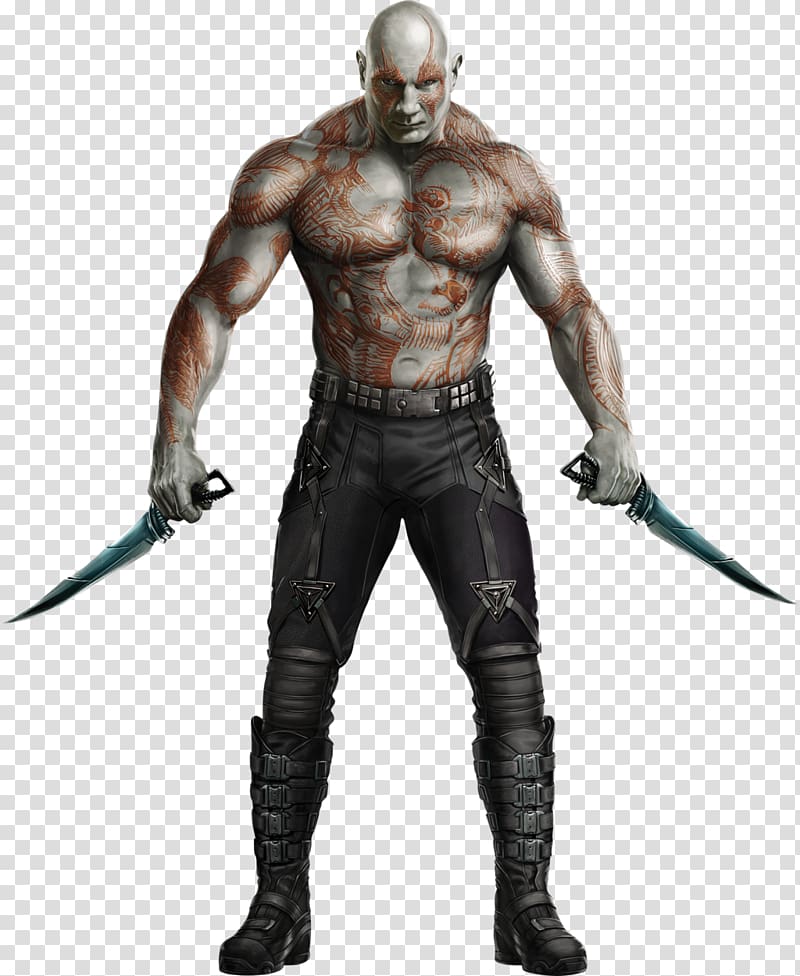 Drax the Destroyer Gamora Groot Rocket Raccoon Ronan the Accuser, dave bautista transparent background PNG clipart