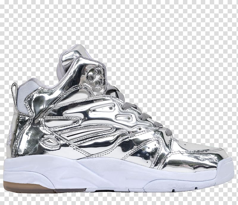 Sneakers LA Gear Shoe Silver Nike Air Max, silver transparent background PNG clipart