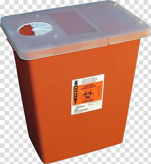 Container Sharps waste Rubbish Bins & Waste Paper Baskets Waste management, Waste Container transparent background PNG clipart