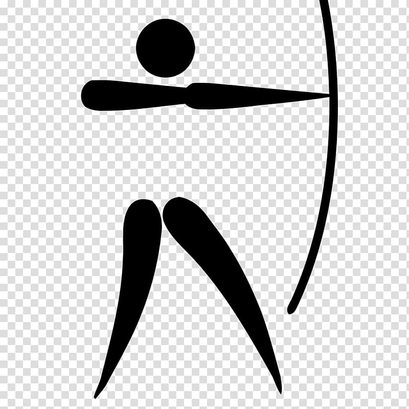 Target archery Pictogram Bow and arrow , archery transparent background PNG clipart