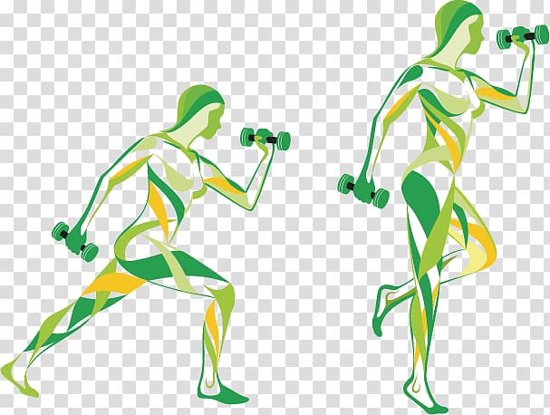 Physical fitness Bodybuilding Sport Icon, Creative Creative Fitness transparent background PNG clipart
