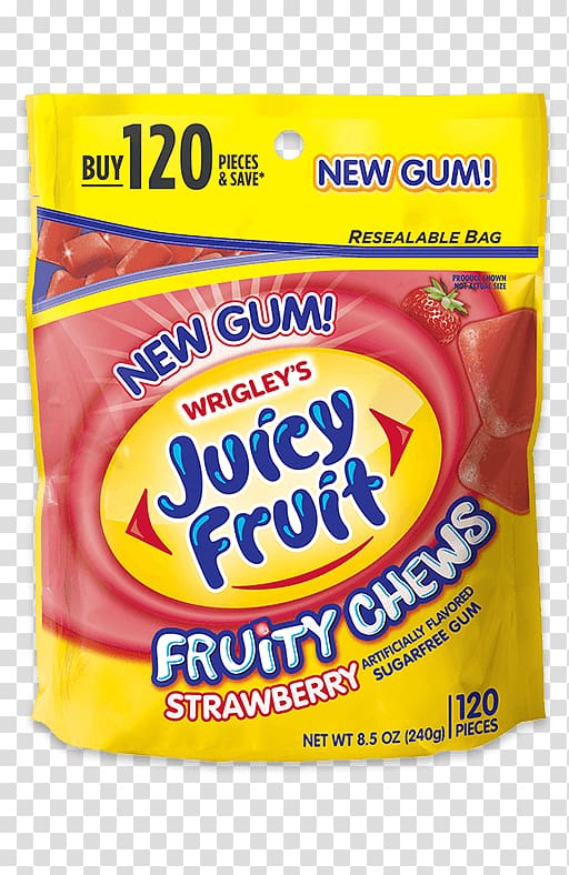 Chewing gum Juice Juicy Fruit Starburst Wrigley Company, tobacco pouch transparent background PNG clipart