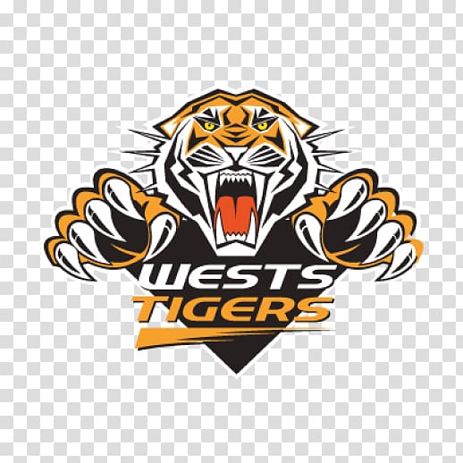 Wests Tigers 2018 NRL season Gold Coast Titans Parramatta Eels Penrith Panthers, tiger transparent background PNG clipart
