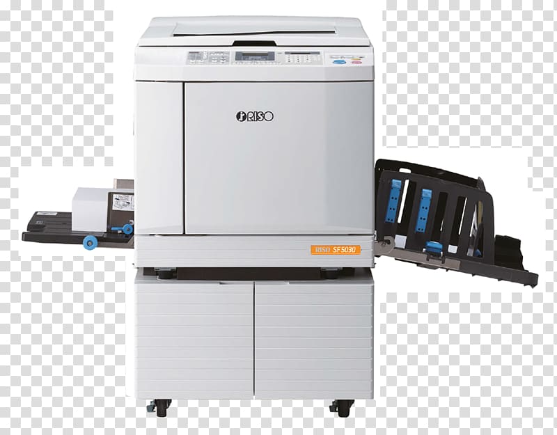 Digital duplicator Risograph Printer copier Printing, printer transparent background PNG clipart