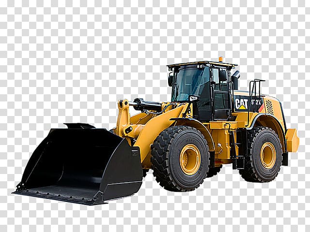 Caterpillar Inc. Tracked loader Heavy Machinery Backhoe, tractor transparent background PNG clipart