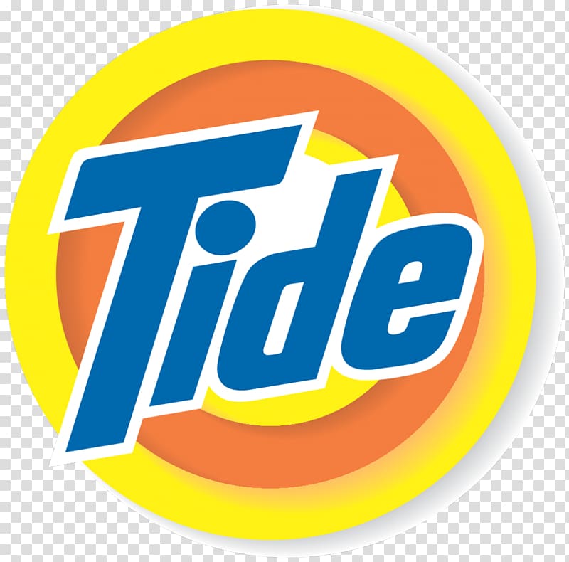 Tide Logo Laundry Detergent Brand, washing powder transparent background PNG clipart