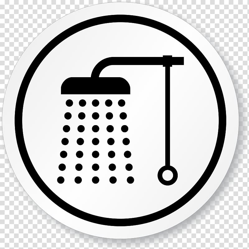 Shower Bathroom Laundry symbol Public toilet, shower transparent background PNG clipart