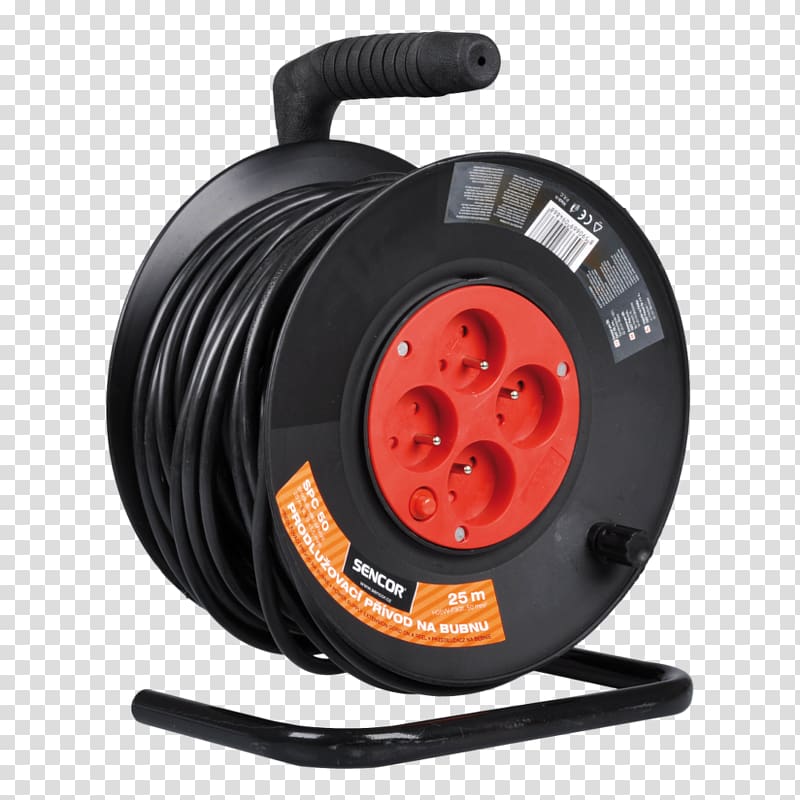 Extension Cords AC power plugs and sockets Electrical cable Power cable Drum, drum transparent background PNG clipart