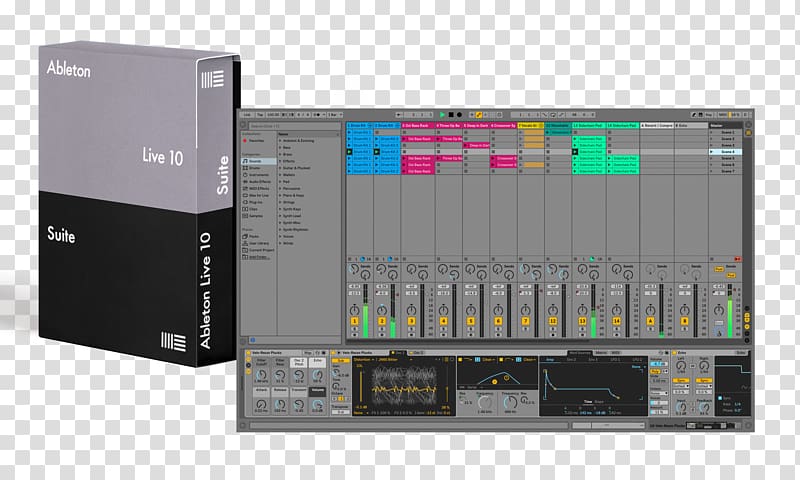 Ableton Live Multitrack recording Digital audio workstation Music, Ableton transparent background PNG clipart