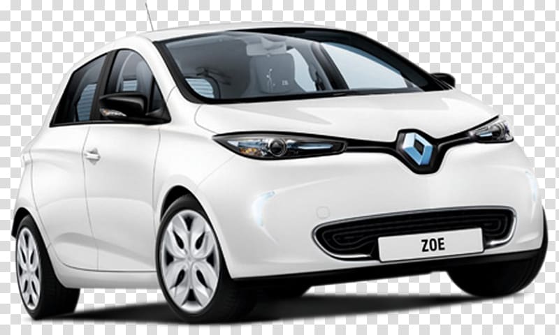 Renault Z.E. Car Electric vehicle Nissan Leaf, Renault Zoe transparent background PNG clipart