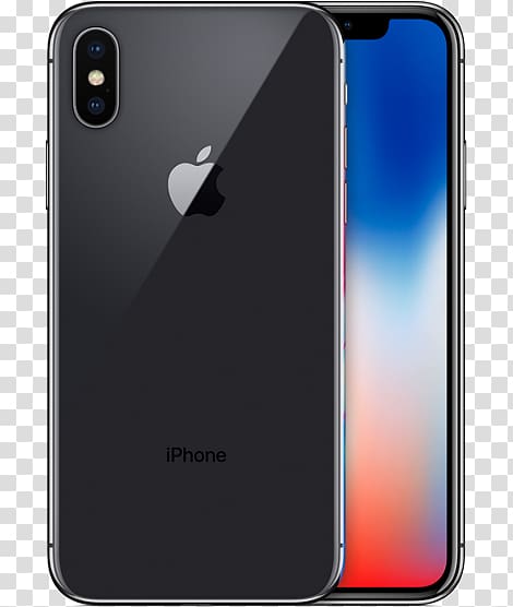 Telephone Apple space grey 64 gb, iphone x transparent background PNG clipart