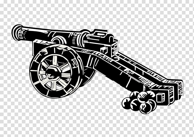 Gunpowder artillery in the Middle Ages Cannon , cannon transparent background PNG clipart