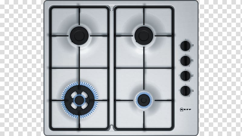 Hob Neff GmbH Gas stove Cooking Ranges Home appliance, hob transparent background PNG clipart