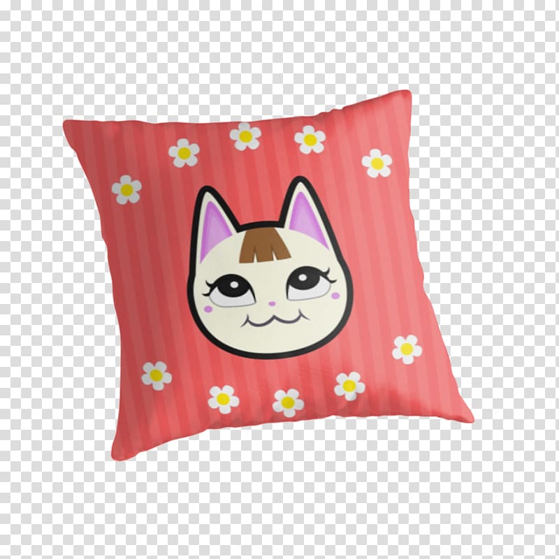 Cat Throw Pillows Cushion Interior Design Services Animal Crossing, Cat transparent background PNG clipart