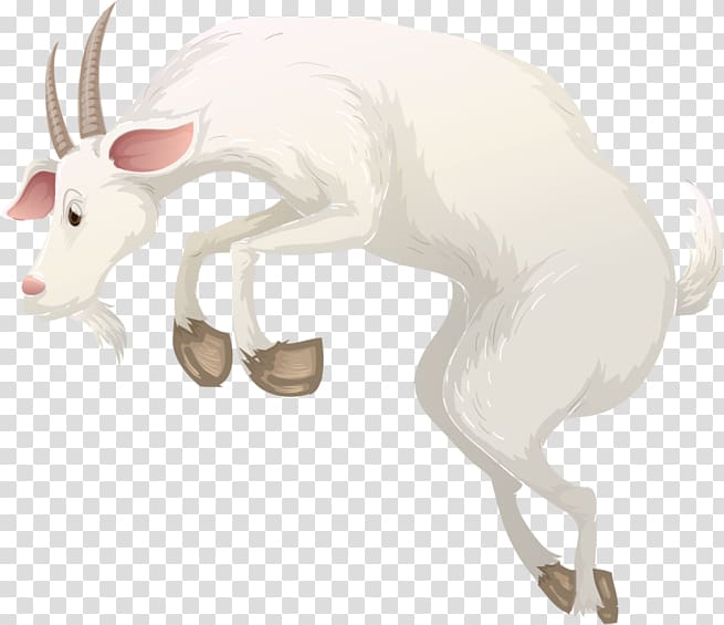 Goat Sheep Cattle Alpine ibex, goat transparent background PNG clipart