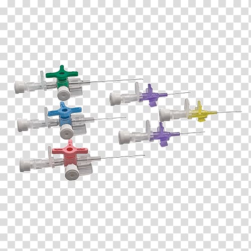 Cannula Intravenous therapy Injection port Infusion set, peripheral venous cannula transparent background PNG clipart