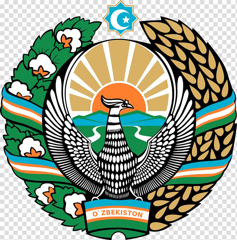 Tashkent Emblem of Uzbekistan Coat of arms Symbol Flag of Uzbekistan, usa gerb transparent background PNG clipart