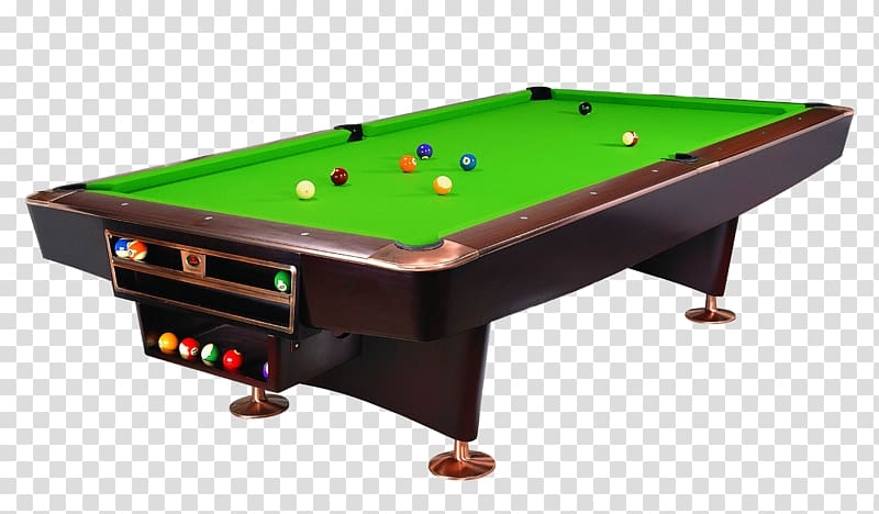 green and brown billiard board, Billiard table Pool Snooker, Pool Table transparent background PNG clipart