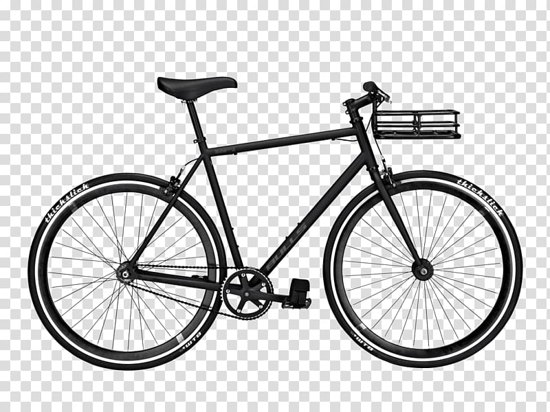 Fixed-gear bicycle Single-speed bicycle Road bicycle Track bicycle, Bicycle transparent background PNG clipart