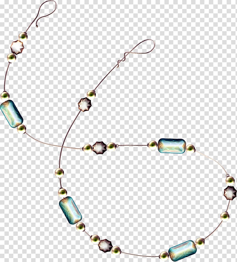 Jewellery Bead Necklace Gemstone, chain transparent background PNG clipart