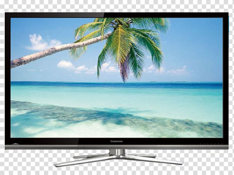 Key West Olde Naples Beach Real Estate Holiday Home, 4K high-definition LCD TV screen transparent background PNG clipart