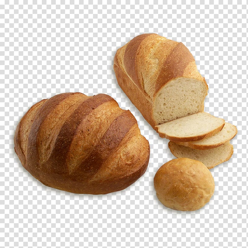 Small bread Pandesal Rye bread Breadsmith, bread transparent background PNG clipart