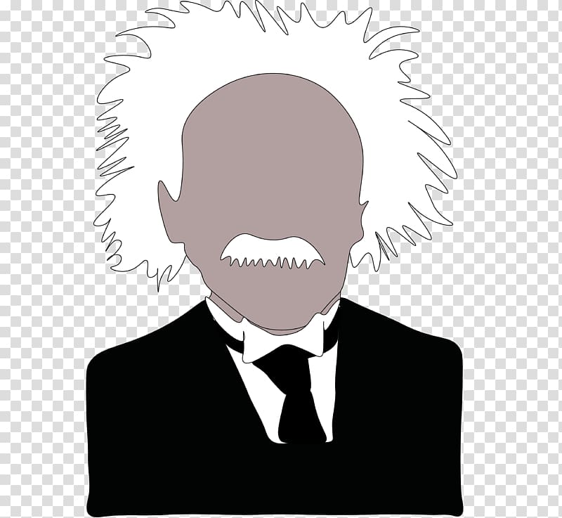 Facial hair Facial expression Mouth Jaw, Einstein transparent background PNG clipart