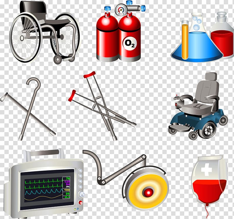 Medical equipment Health Care Icon, wheelchair transparent background PNG clipart