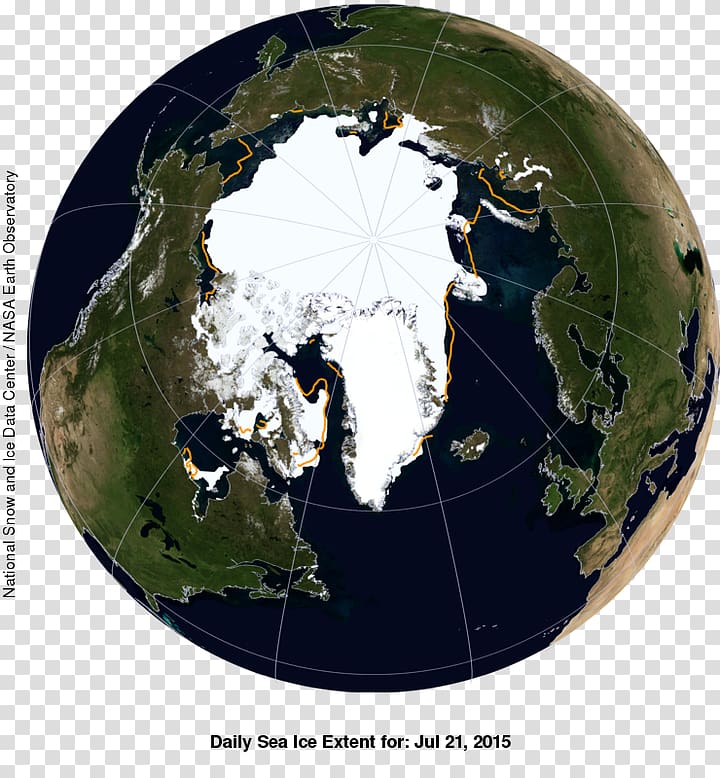 Arctic Ocean North Pole Polar regions of Earth Arctic ice pack National Snow and Ice Data Center, polar bear transparent background PNG clipart