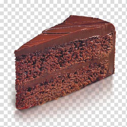 chocolate cake, Chocolate cake Sachertorte Fudge cake Red velvet cake, Chocolate cake transparent background PNG clipart